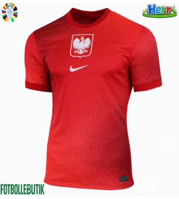 Polen Bortatröja EM 2024 Kortärmad